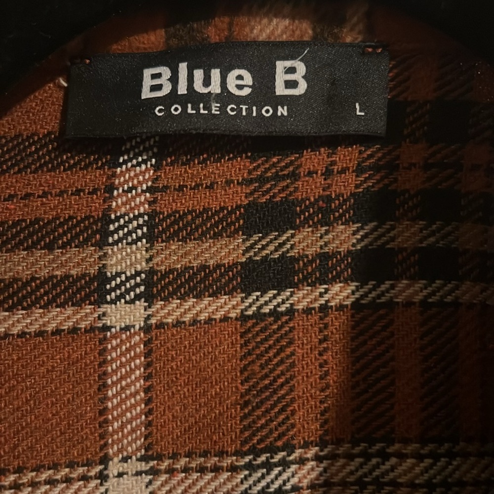 Blue B Collection Large shacket - Picture 4 of 7